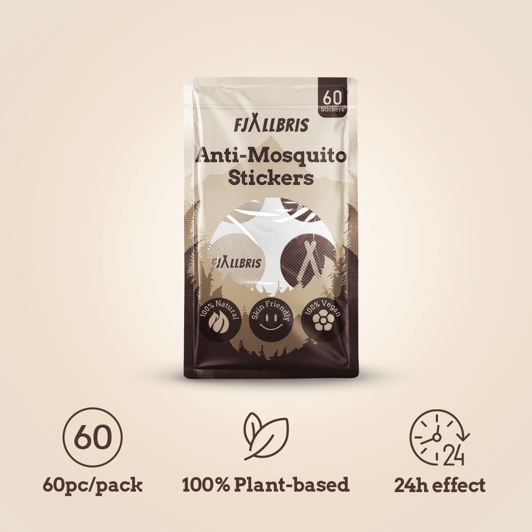 Fjällbris Anti-Mygg & Flått Klistremerker