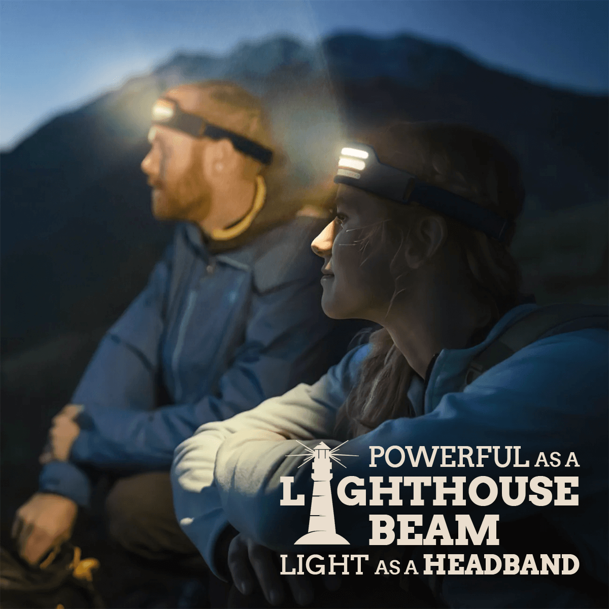 Fjällbris 1000lm 230° LED Hodelykt