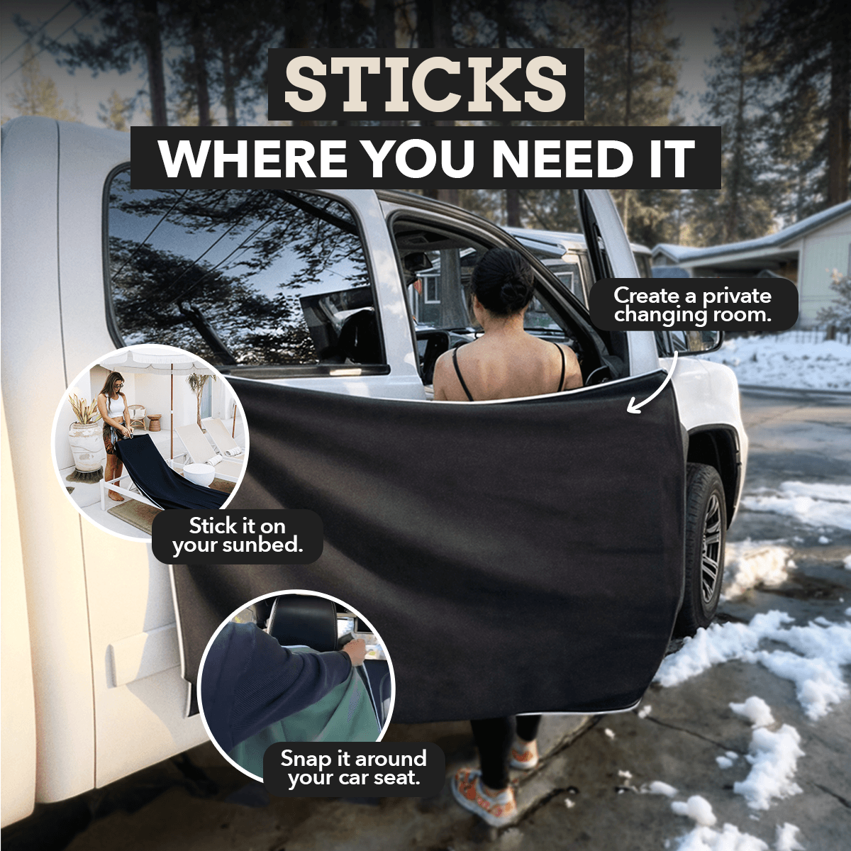Magnetic Beach Towel