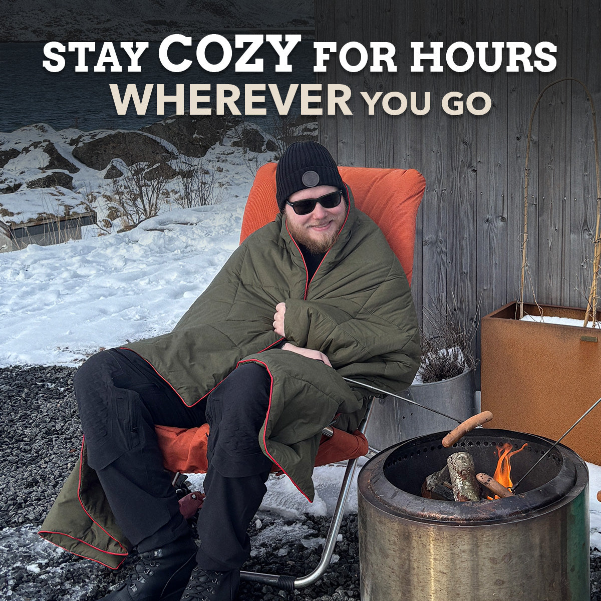 Ultralett Puffer-Teppe