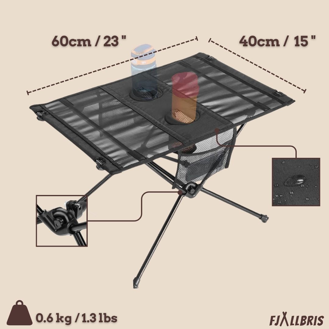 Ultralett Campingbord