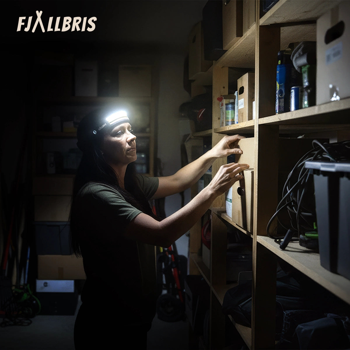 Fjällbris 1000lm 230° LED Hodelykt
