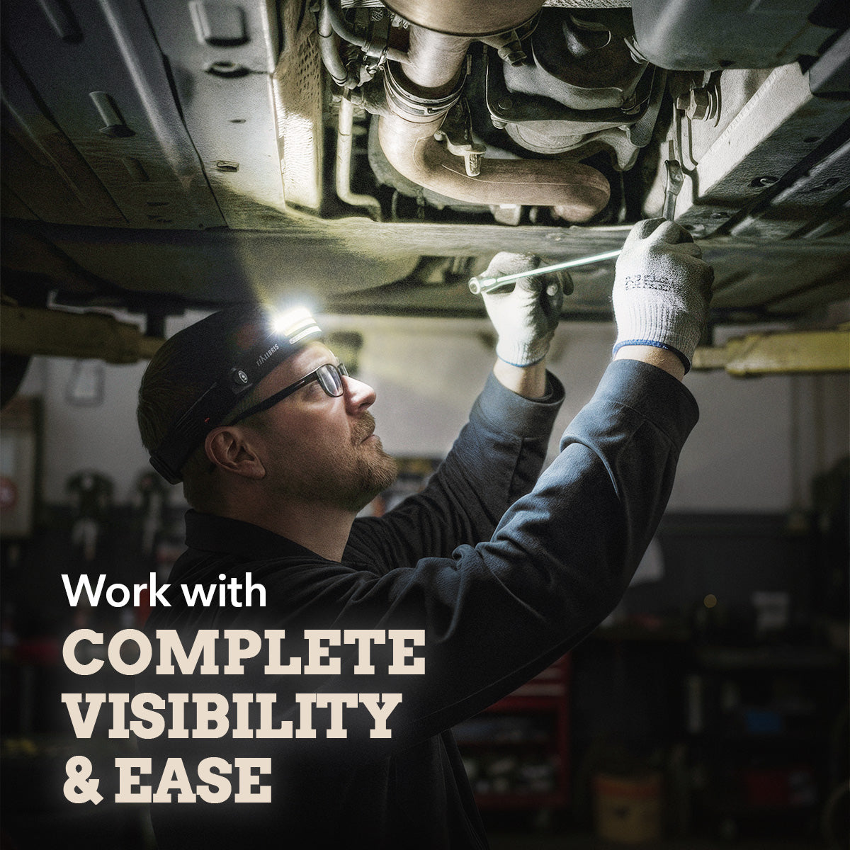 Fjällbris 1000lm 230° LED Hodelykt